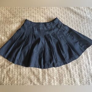 Pleated Black Skirt